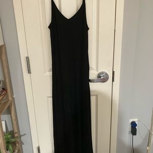 Basic Black Maxi Dress